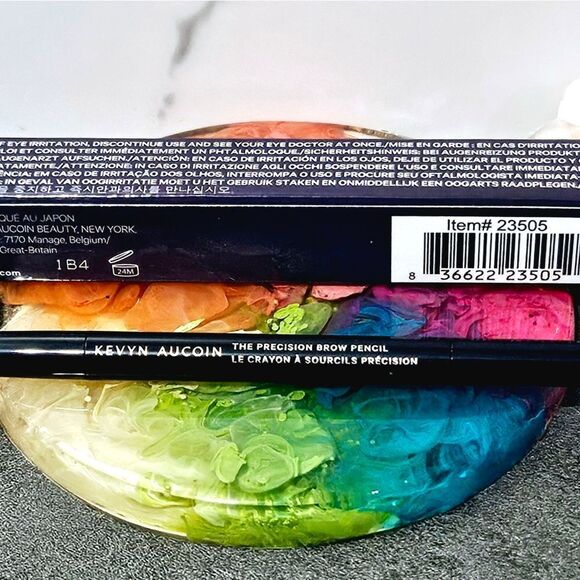 Kevyn Aucoin's Precision Brow Pencil In Ash Blonde High pigment self-sharpen NEW - Picture 3 of 11